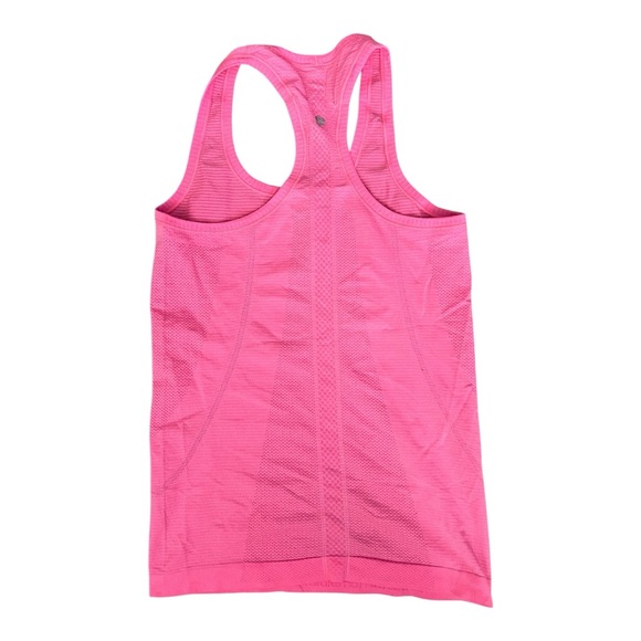 Lululemon Swiftly Tech Racerback Pink Shell / White | Size 4 - Picture 4 of 5